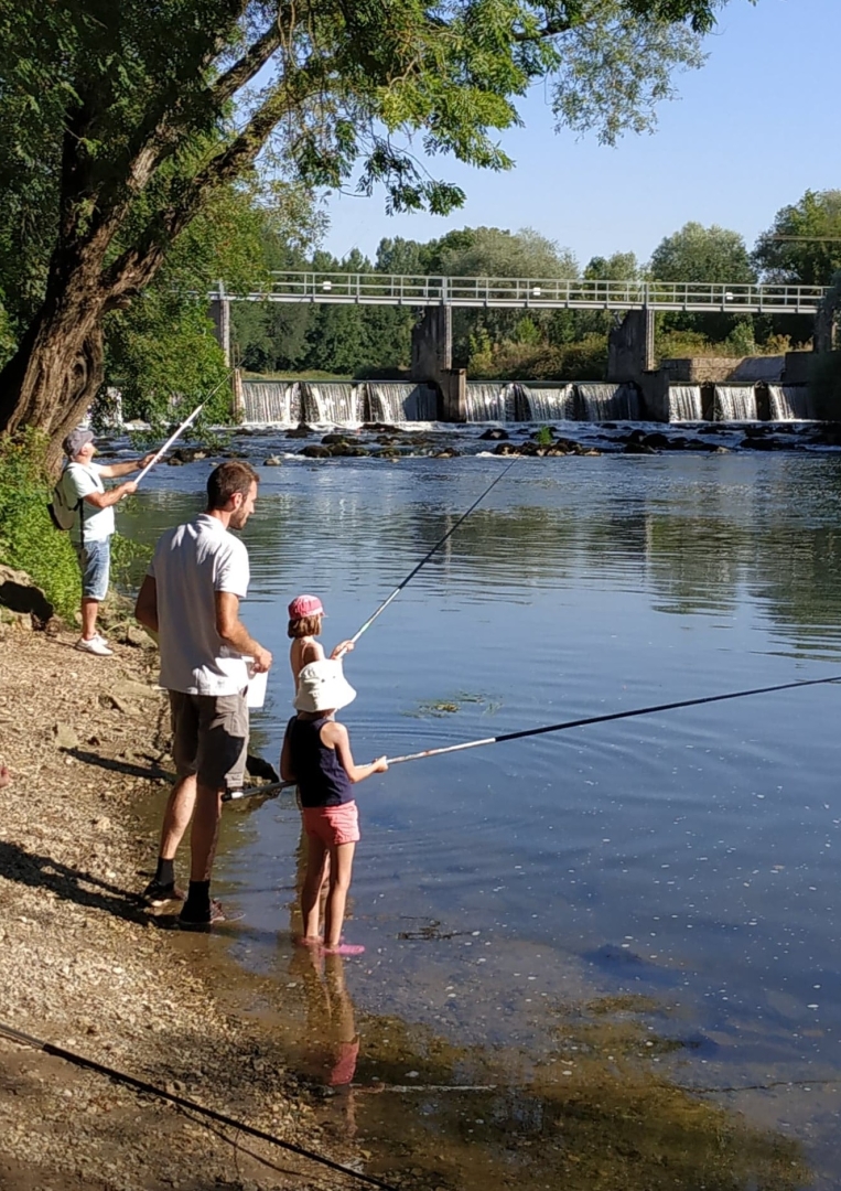 atelier d'initiation à la pêche