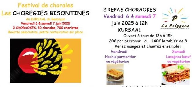 FESTIVAL DE CHORALES – LES CHORÉGIES BISONTINES